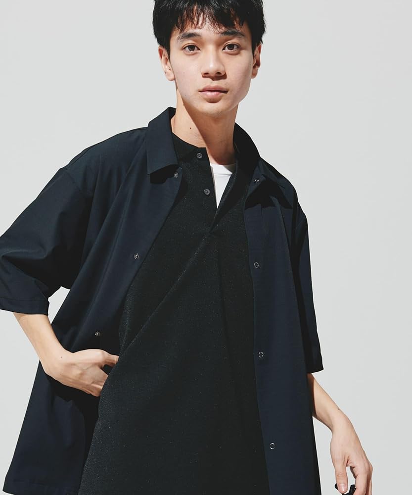 『UR TECH』サマシェア シャツカーディガン　Mサイズ　グレー URBAN RESEARCH DOORS｜『仁村紗和さん着用』『UR TECH